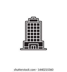 building icon. Simple glyph, flat vector of Buildings icons for UI and UX, website or mobile application