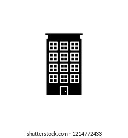 Building icon. Simple glyph vector of buildings set for UI and UX, website or mobile application