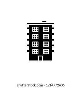 Building icon. Simple glyph vector of buildings set for UI and UX, website or mobile application