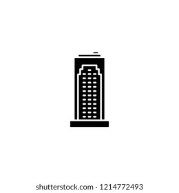 Building icon. Simple glyph vector of buildings set for UI and UX, website or mobile application
