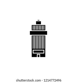 Building icon. Simple glyph vector of buildings set for UI and UX, website or mobile application