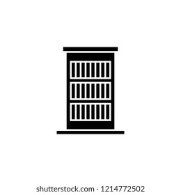 Building icon. Simple glyph vector of buildings set for UI and UX, website or mobile application