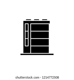 Building icon. Simple glyph vector of buildings set for UI and UX, website or mobile application