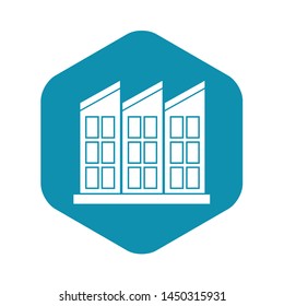 Building icon. Simple illustration of building vector icon for web