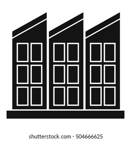 Building icon. Simple illustration of building vector icon for web