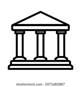 building icon simple vecto design
