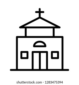 Building icon. Single high quality building related icon. Isolated building symbols in white background. Graphic icons element
