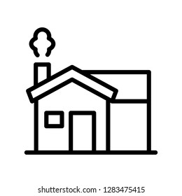 Building icon. Single high quality building related icon. Isolated building symbols in white background. Graphic icons element
