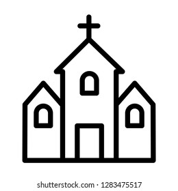 Building icon. Single high quality building related icon. Isolated building symbols in white background. Graphic icons element
