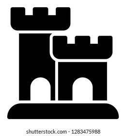 Building icon. Single high quality building related icon. Isolated building symbols in white background. Graphic icons element
