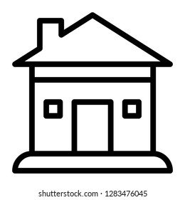 Building icon. Single high quality building related icon. Isolated building symbols in white background. Graphic icons element
