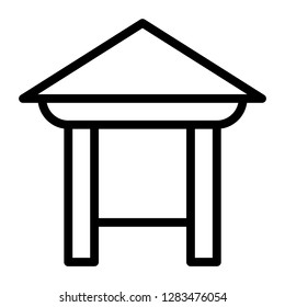 Building icon. Single high quality building related icon. Isolated building symbols in white background. Graphic icons element
