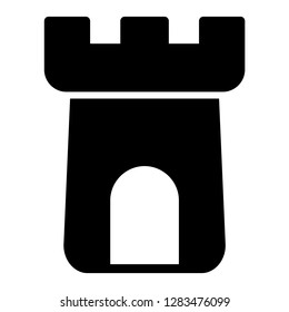 Building icon. Single high quality building related icon. Isolated building symbols in white background. Graphic icons element
