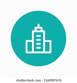 building icon vector