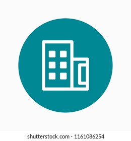 building icon vector