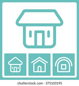 Building Icon Vector. 