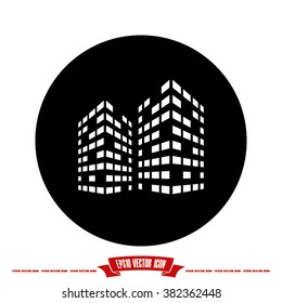 Building Icon Vector