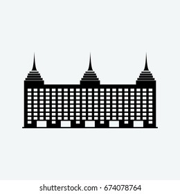 building icon vector