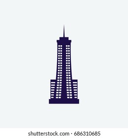 building icon vector