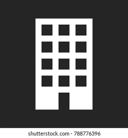 Building icon vector