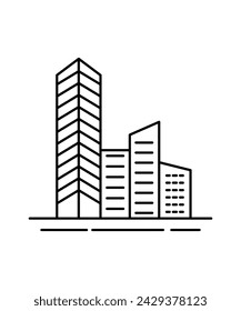 icono de construcción, icono de vector de mejor línea.
