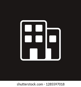 building icon. building vector design. sign design