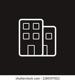 building icon. building vector design. sign design