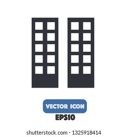 building icon, building vector eps10