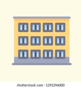 Building Icon Vector Graphic Download Template Modern