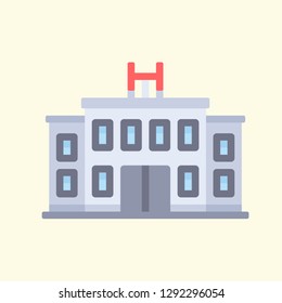 Building Icon Vector Graphic Download Template Modern