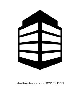 Juego de vectores de iconos de construcción. Colección de signos de ilustración de la casa. símbolo o símbolo de rascacielos.