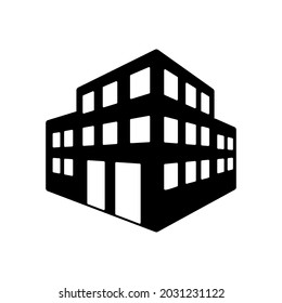 Building icon vector. House illustration sign. skyscraper sign or symbol.