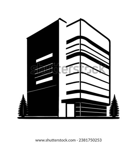 building icon . vector illustration 10 Eps 