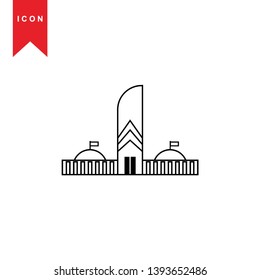  Building icon vector illustration - Vector