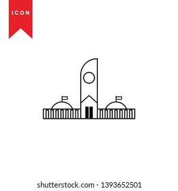  Building icon vector illustration - Vector