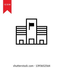  Building icon vector illustration - Vector