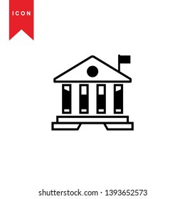  Building icon vector illustration - Vector