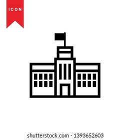  Building icon vector illustration - Vector