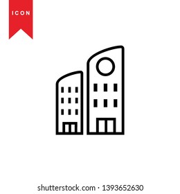  Building icon vector illustration - Vector