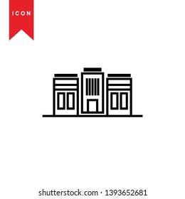  Building icon vector illustration - Vector