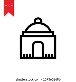  Building icon vector illustration - Vector