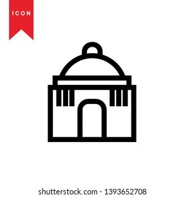  Building icon vector illustration - Vector