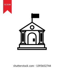 Building icon vector illustration - Vector