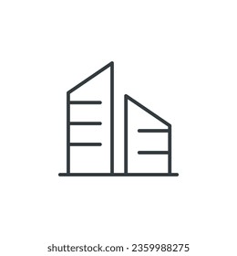 Icono de construcción, ilustración de vector de construcción