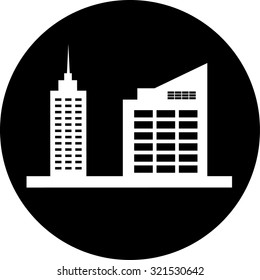 Building icon. Building. Vector illustration.