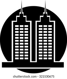 Building icon. Building. Vector illustration.