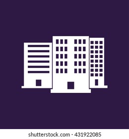 Building Icon . Vector illustration