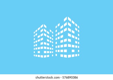 Building icon vector illustration.
