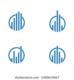 Building icon vector illustration design template