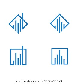 Building icon vector illustration design template